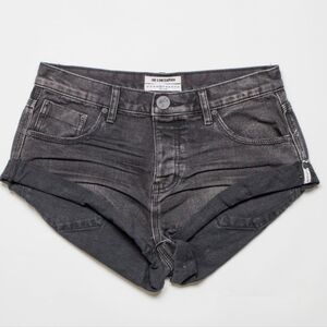 One Teaspoon Double Bass Bandits Denim Shorts/Double Bass
